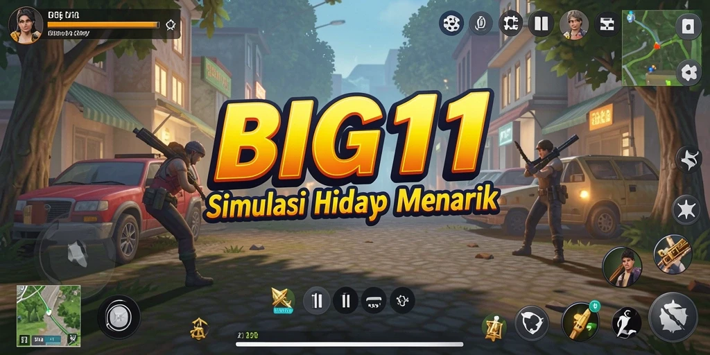 Tampilan gameplay simulasi yang menarik dan interaktif.