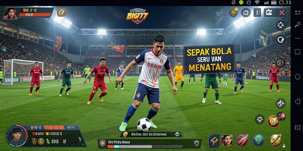 Tangkapan layar dari gameplay BIG777 yang penuh aksi.