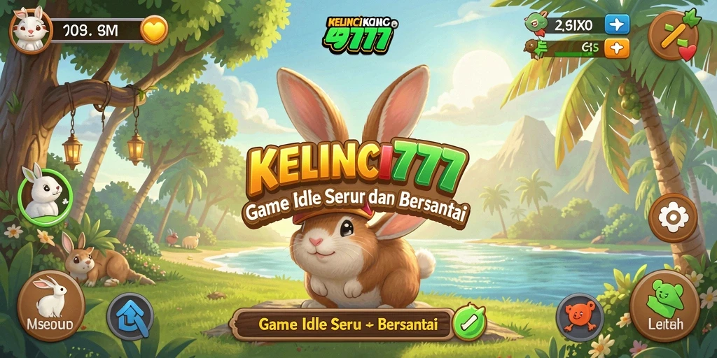 Screenshot utama KELINCI777 menampilkan gameplay Idle yang seru dan menghibur.
