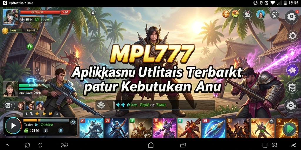 Tampilan antarmuka MPL777 yang modern dan intuitif.