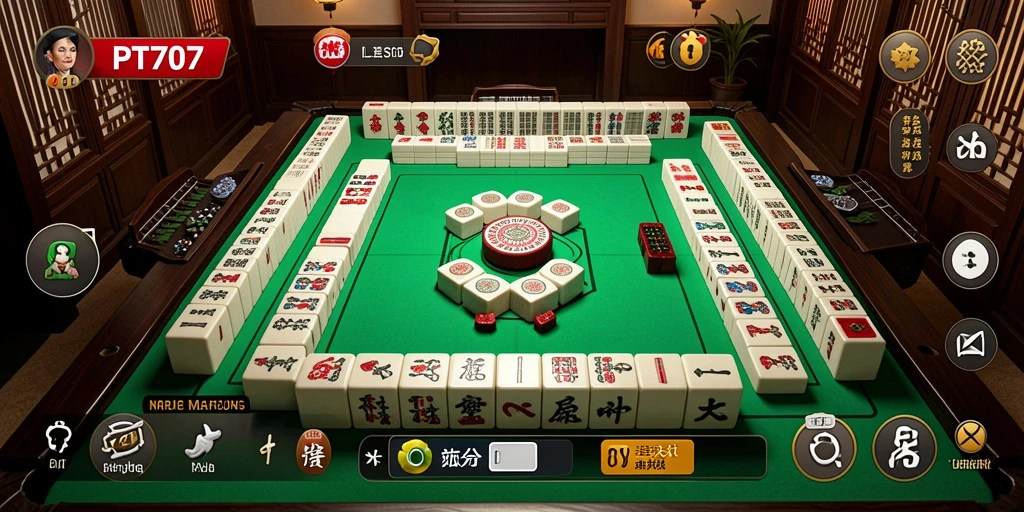 Screenshot gameplay menampilkan tantangan Mahjong yang menarik.