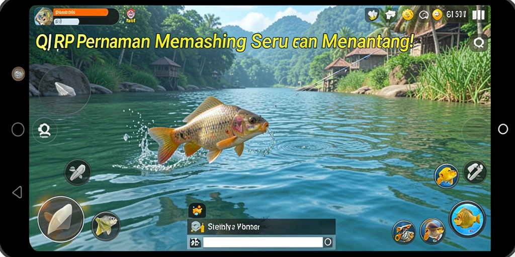 Tangkapan ikan yang beragam saat bermain QQRP.